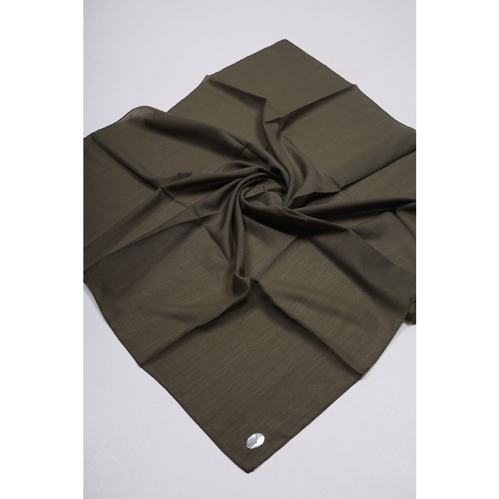 Baysem Düz Renk Kenarı Dikişli Yazma - Desen-01 - Renk-32