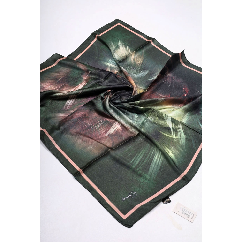 Scarfella Hybrid Desenli Kristal Eşarp - Desen-03