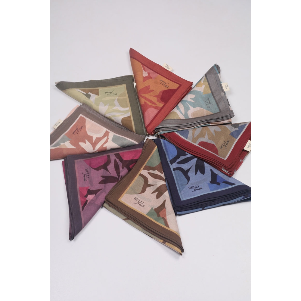 Belli Fresh Rozy Eşarp - Desen-02