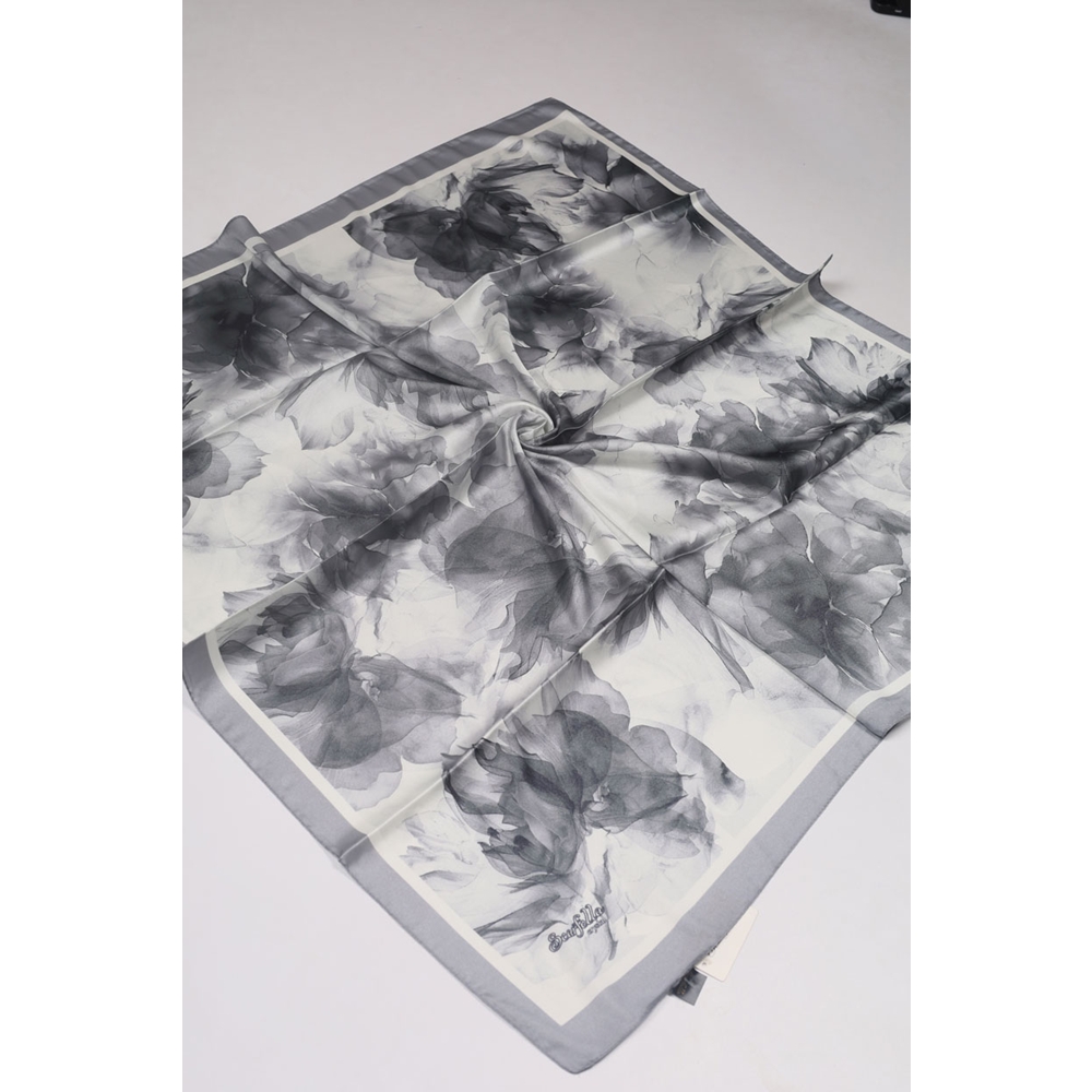 Scarfella Hybrid Desenli Kristal Eşarp - Desen-12 - Renk-01