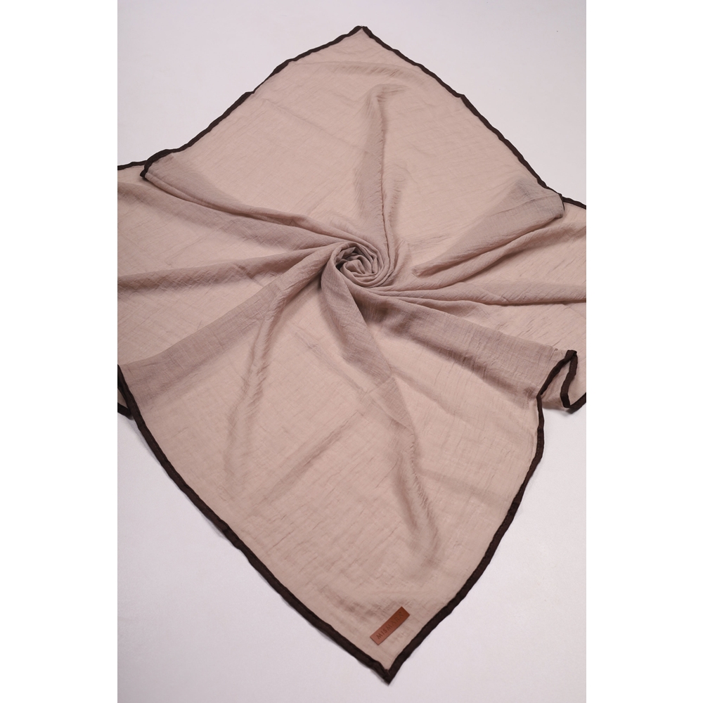 Mismara Müslin Biyeli Eşarp - Desen-02 - Renk-03