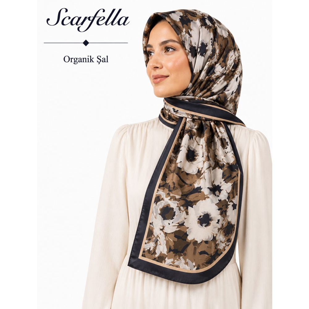 Scarfella Organik Şal - Desen-07