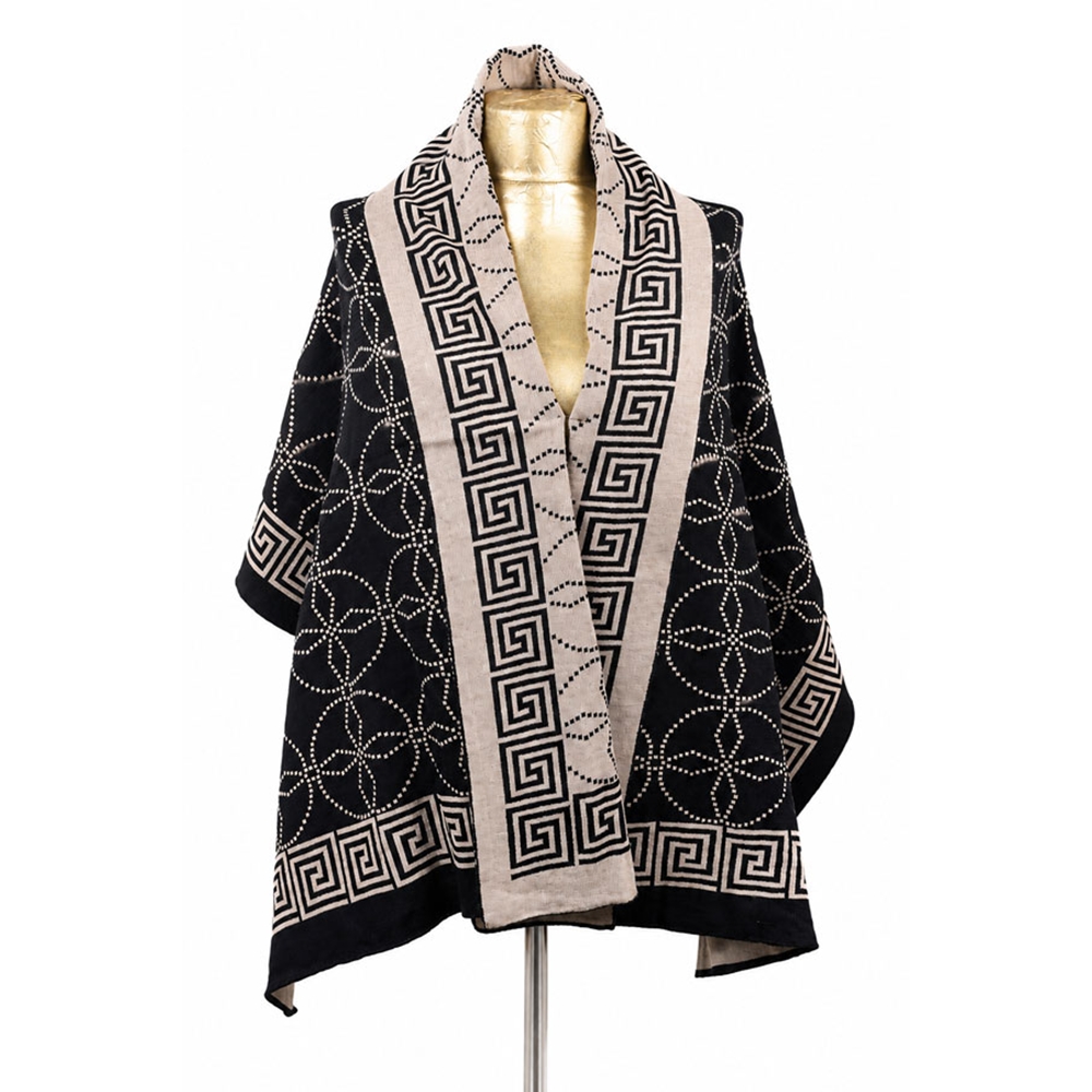 Baysem Triko Omuz Şalı - Desen-15 - Renk-35