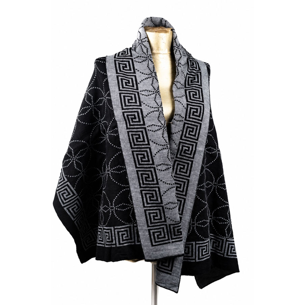Baysem Triko Omuz Şalı - Desen-15 - Renk-35