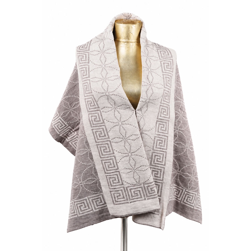 Baysem Triko Omuz Şalı - Desen-15 - Renk-35