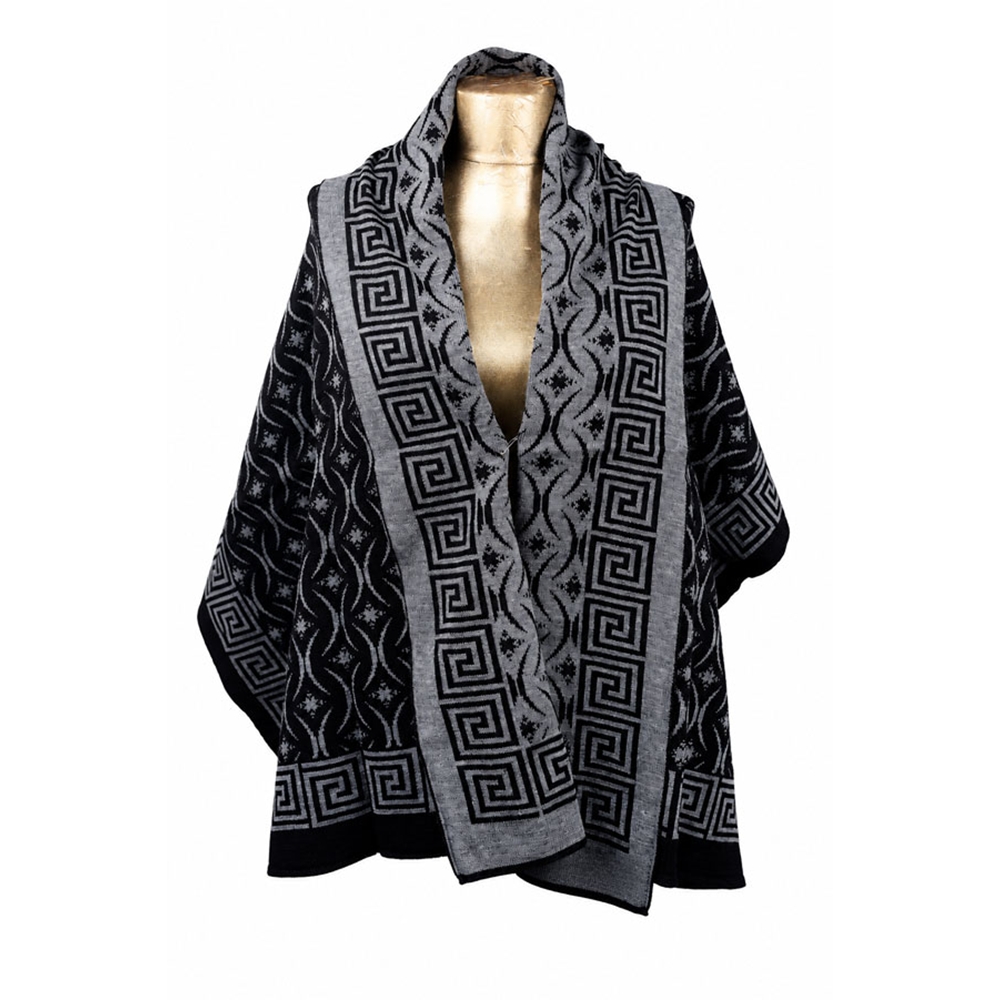 Baysem Triko Omuz Şalı - Desen-15 - Renk-35