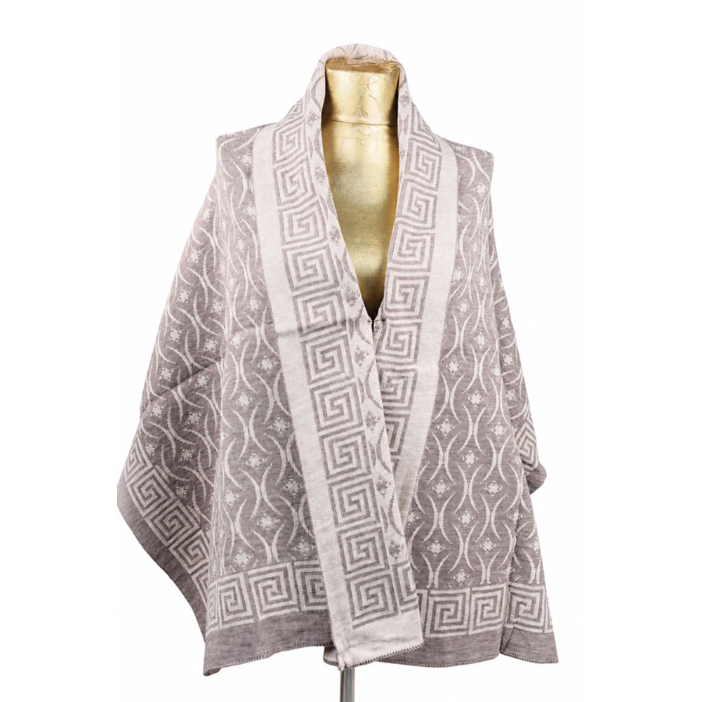 Baysem Triko Omuz Şalı - Desen-15 - Renk-35