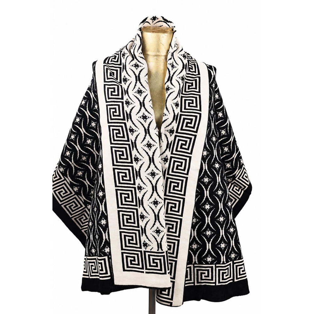 Baysem Triko Omuz Şalı - Desen-15 - Renk-35