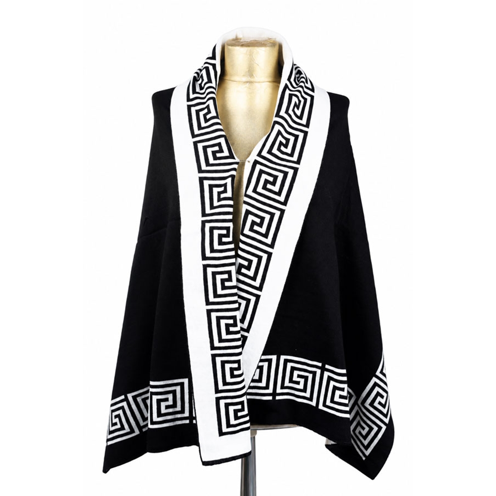 Baysem Triko Omuz Şalı - Desen-15 - Renk-35