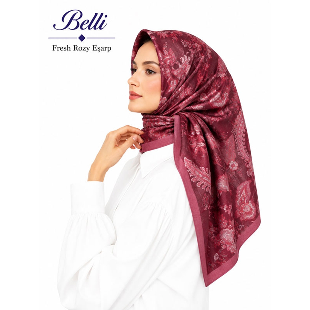 Belli Fresh Rozy Eşarp - Desen-05