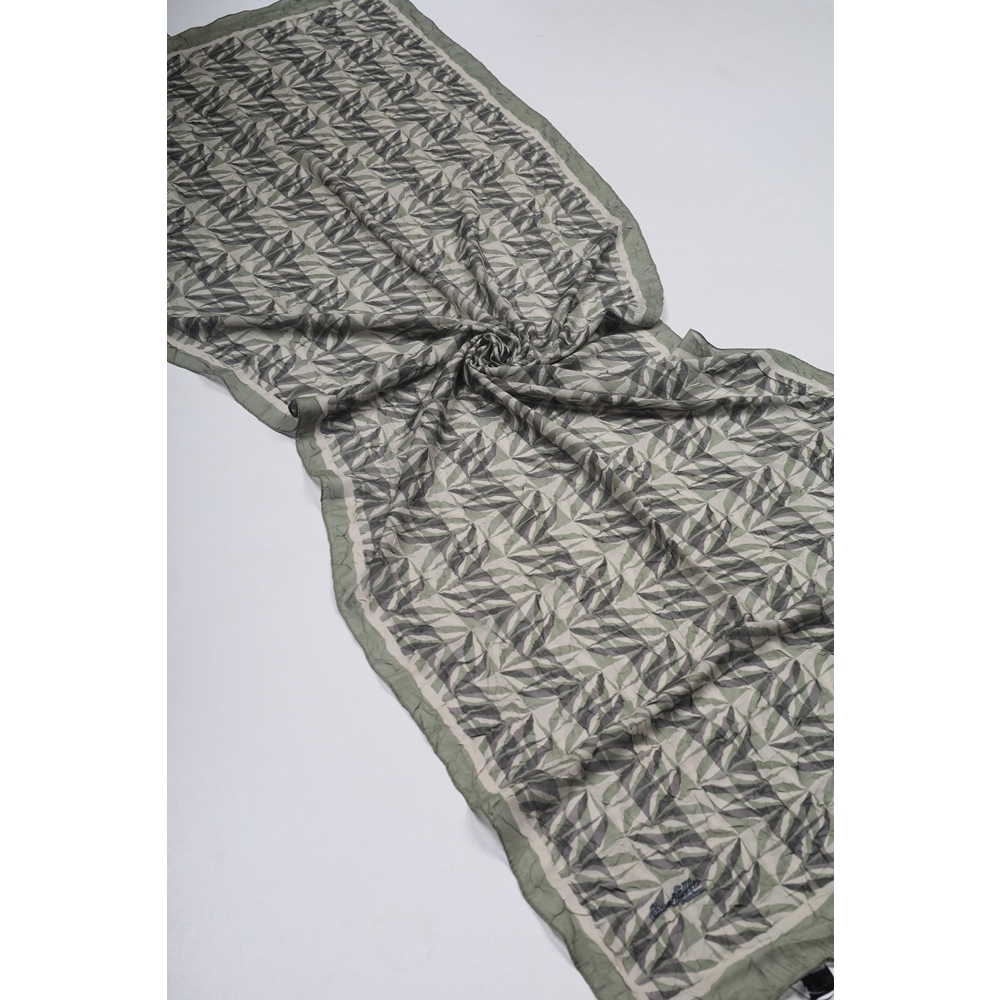 Scarfella Desenli Premium Bambu Kraş Şal - Desen-01