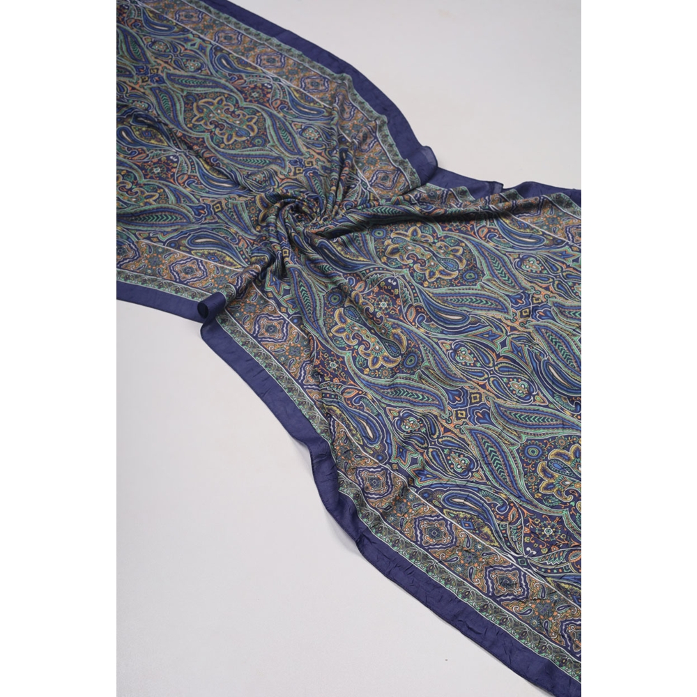Mismara Desenli Bambu Kraş Şal - Desen-05 - Renk-02