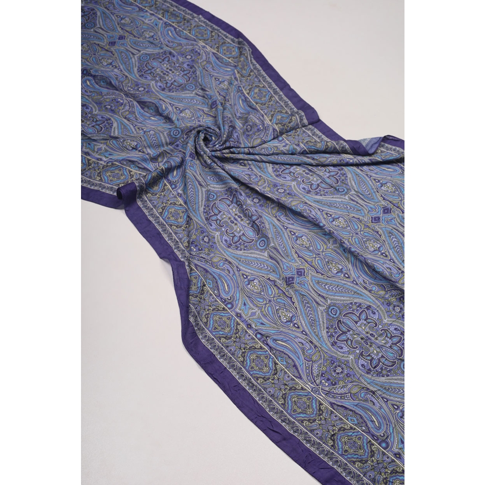 Mismara Desenli Bambu Kraş Şal - Desen-05 - Renk-02