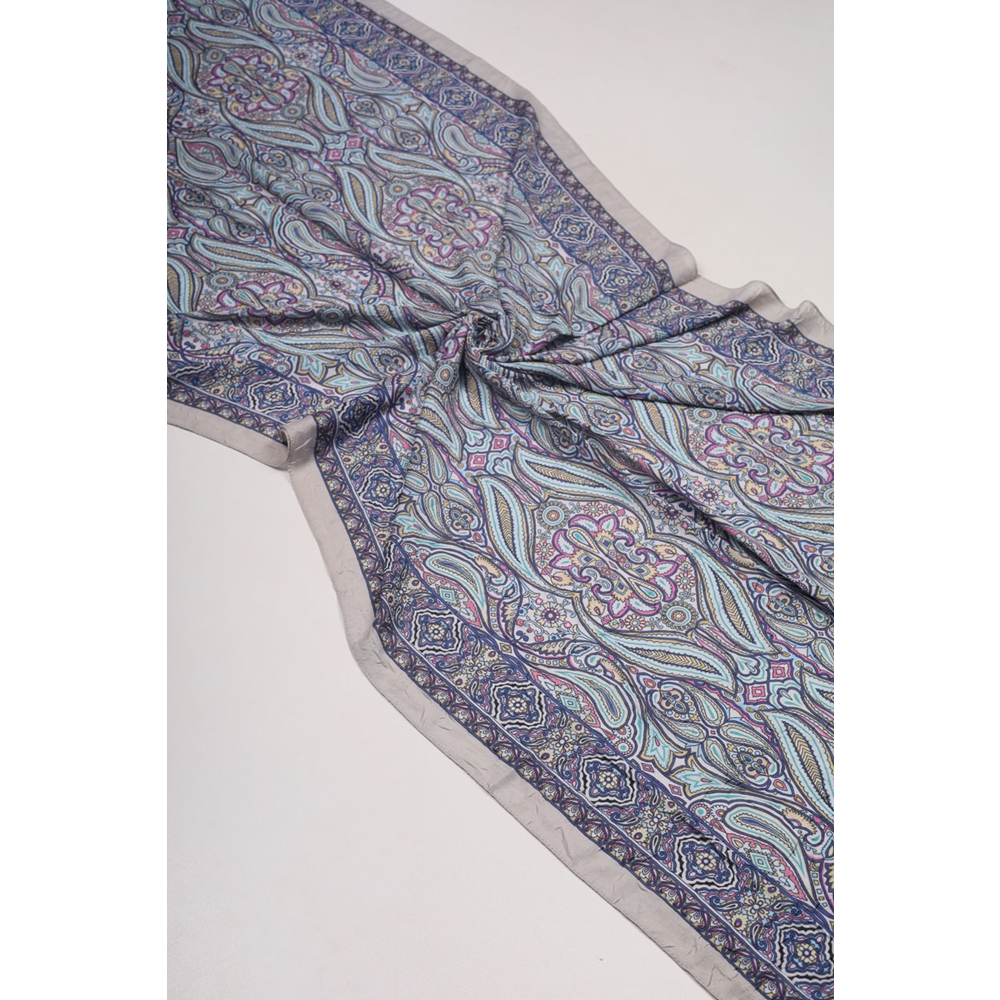 Mismara Desenli Bambu Kraş Şal - Desen-05 - Renk-02