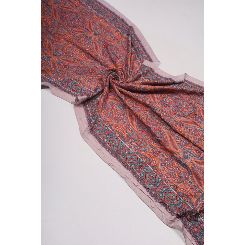 Mismara Desenli Bambu Kraş Şal - Desen-05 - Renk-02