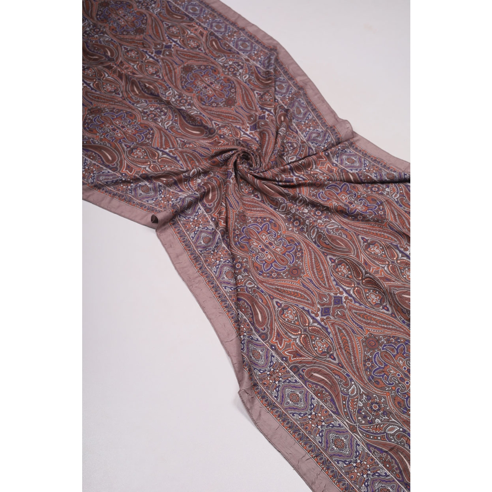 Mismara Desenli Bambu Kraş Şal - Desen-05 - Renk-02