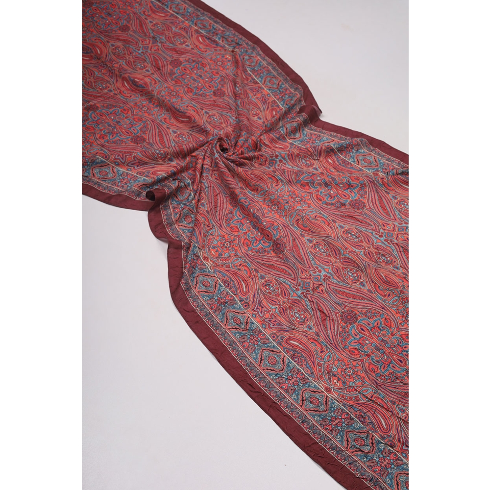 Mismara Desenli Bambu Kraş Şal - Desen-05 - Renk-02