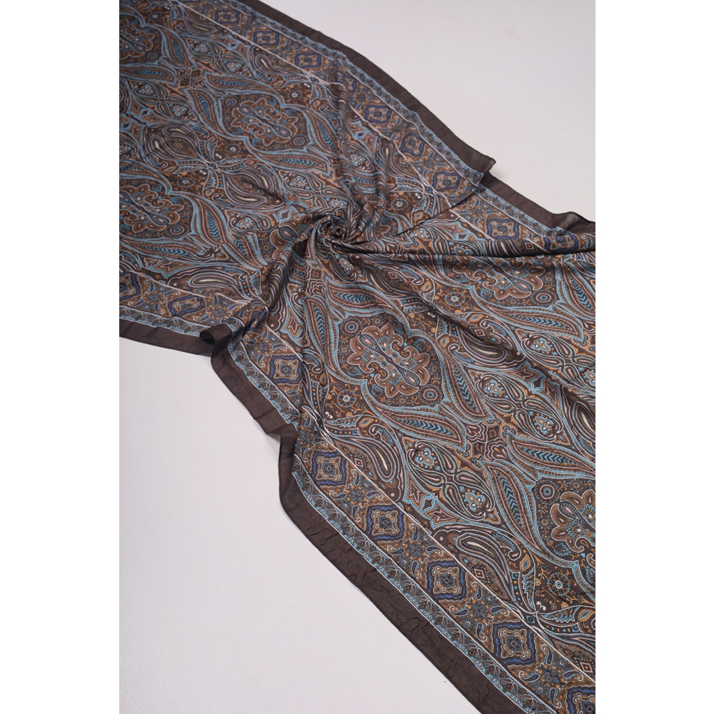 Mismara Desenli Bambu Kraş Şal - Desen-05 - Renk-02