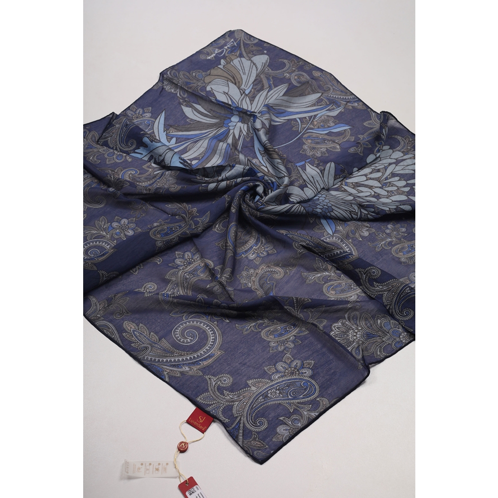 Luvensara Desenli Summer Eşarp - Desen-10 - Renk-01