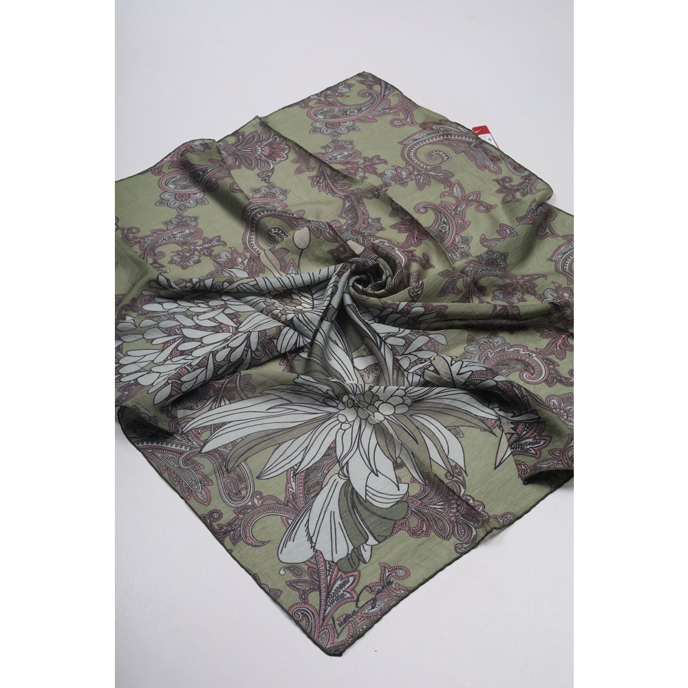 Luvensara Desenli Summer Eşarp - Desen-10 - Renk-01