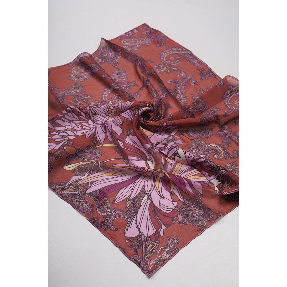 Luvensara Desenli Summer Eşarp - Desen-10 - Renk-01