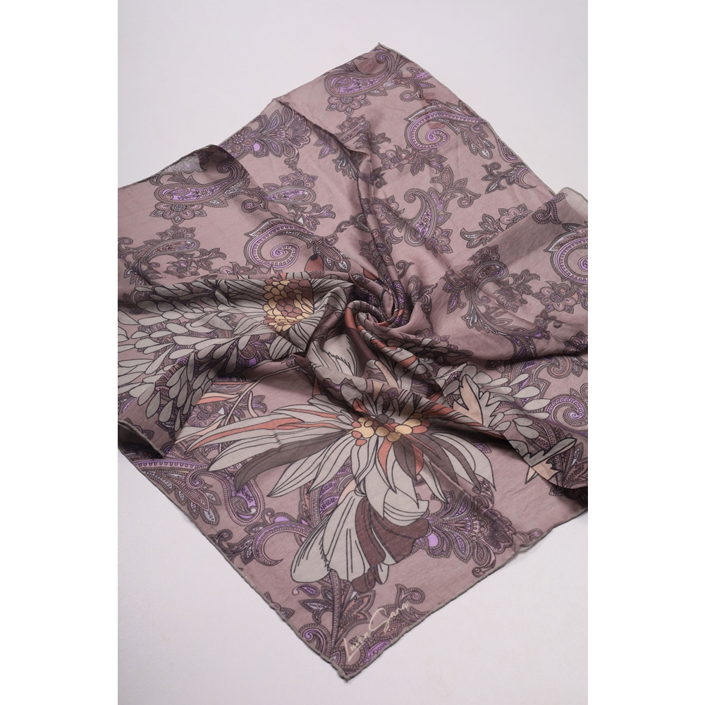 Luvensara Desenli Summer Eşarp - Desen-10 - Renk-01