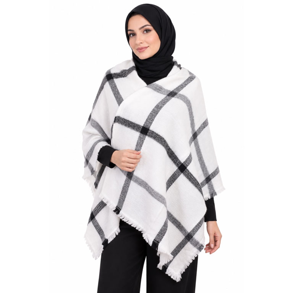 Zara Desenli Omuz Şalı - Desen-01