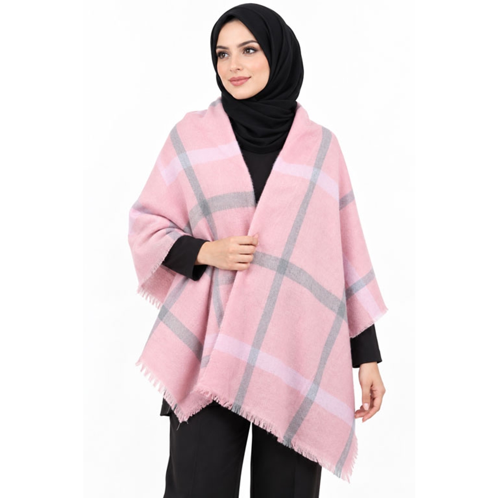 Zara Desenli Omuz Şalı - Desen-01