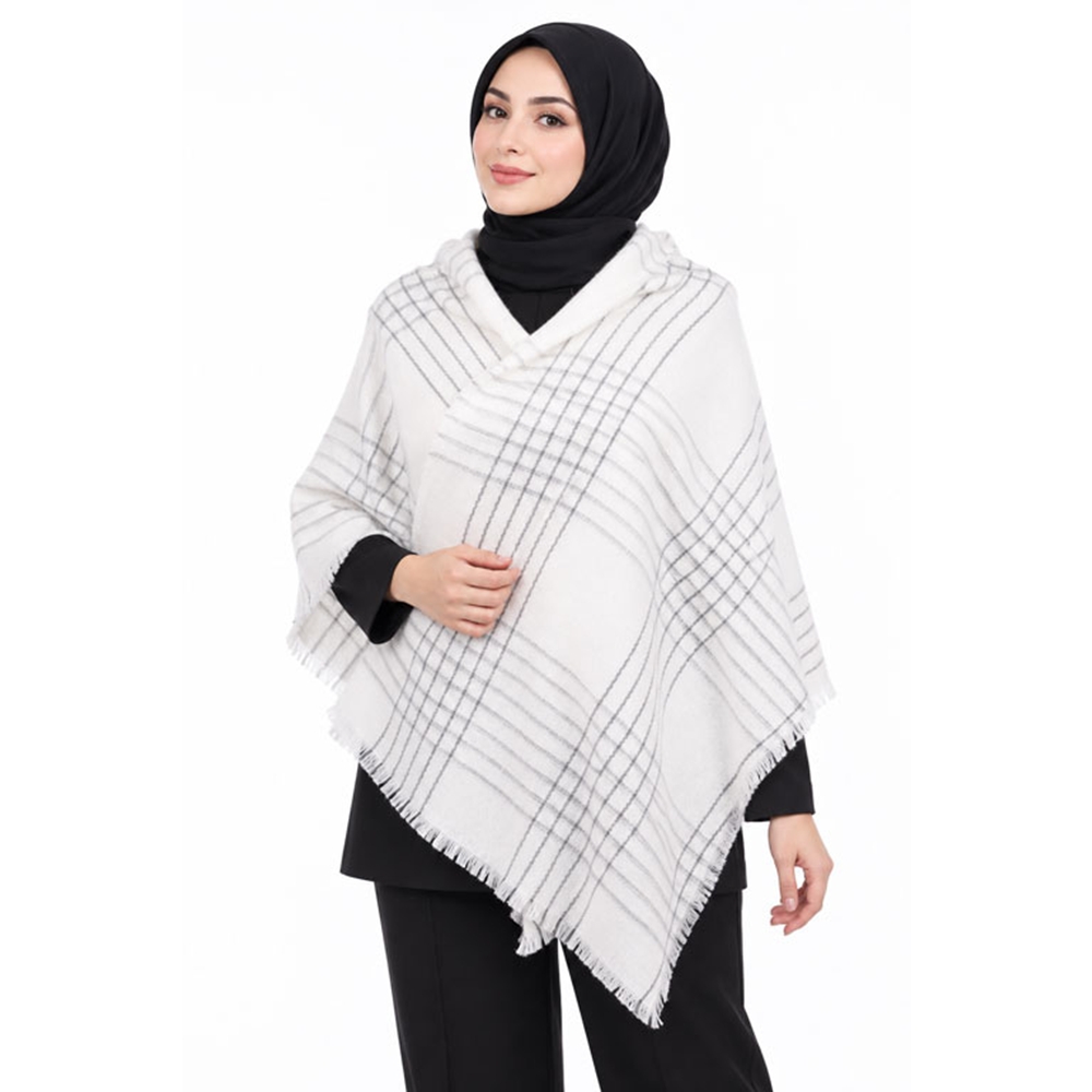 Zara Desenli Omuz Şalı - Desen-01