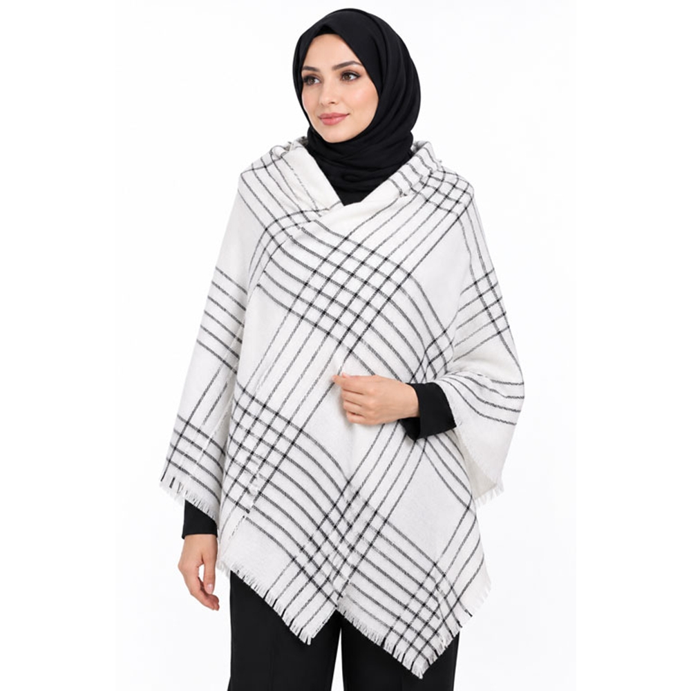 Zara Desenli Omuz Şalı - Desen-01