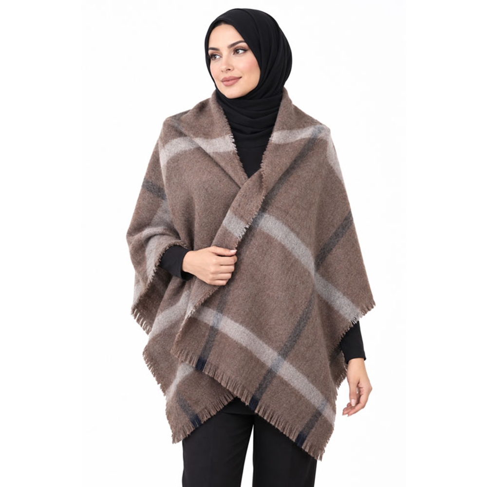 Zara Desenli Omuz Şalı - Desen-01