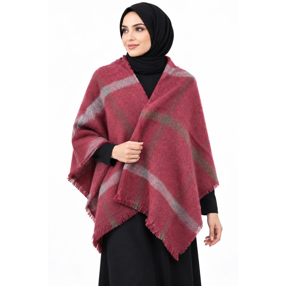 Zara Desenli Omuz Şalı - Desen-01