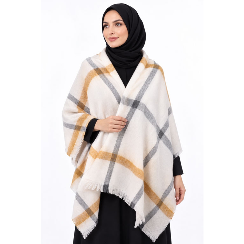 Zara Desenli Omuz Şalı - Desen-01