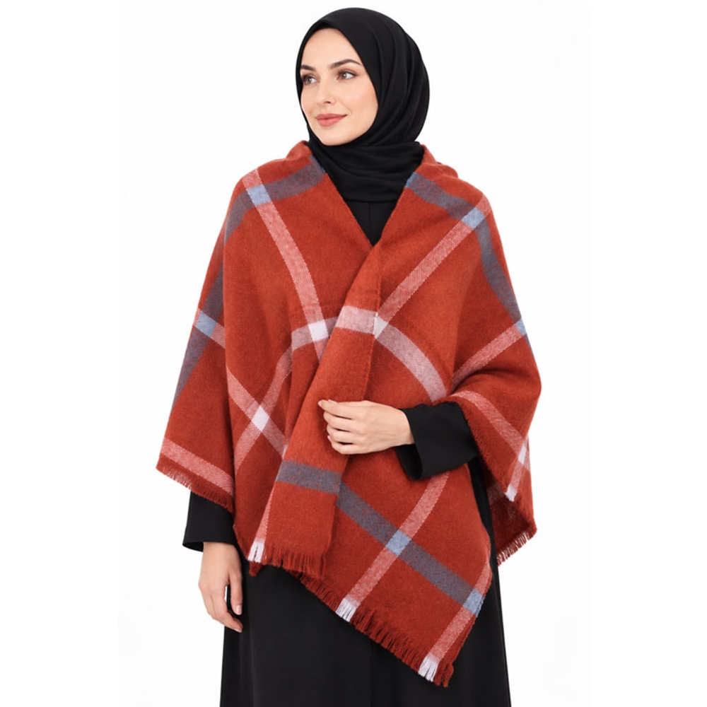 Zara Desenli Omuz Şalı - Desen-01