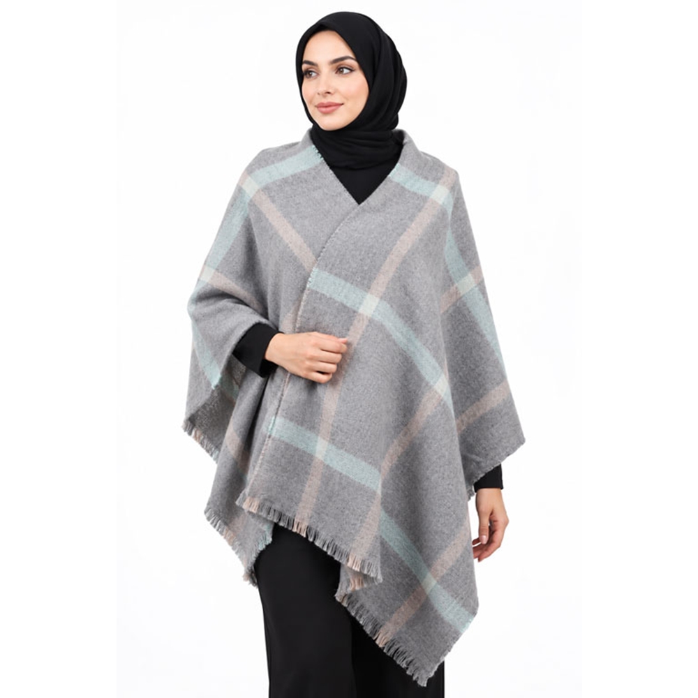 Zara Desenli Omuz Şalı - Desen-01