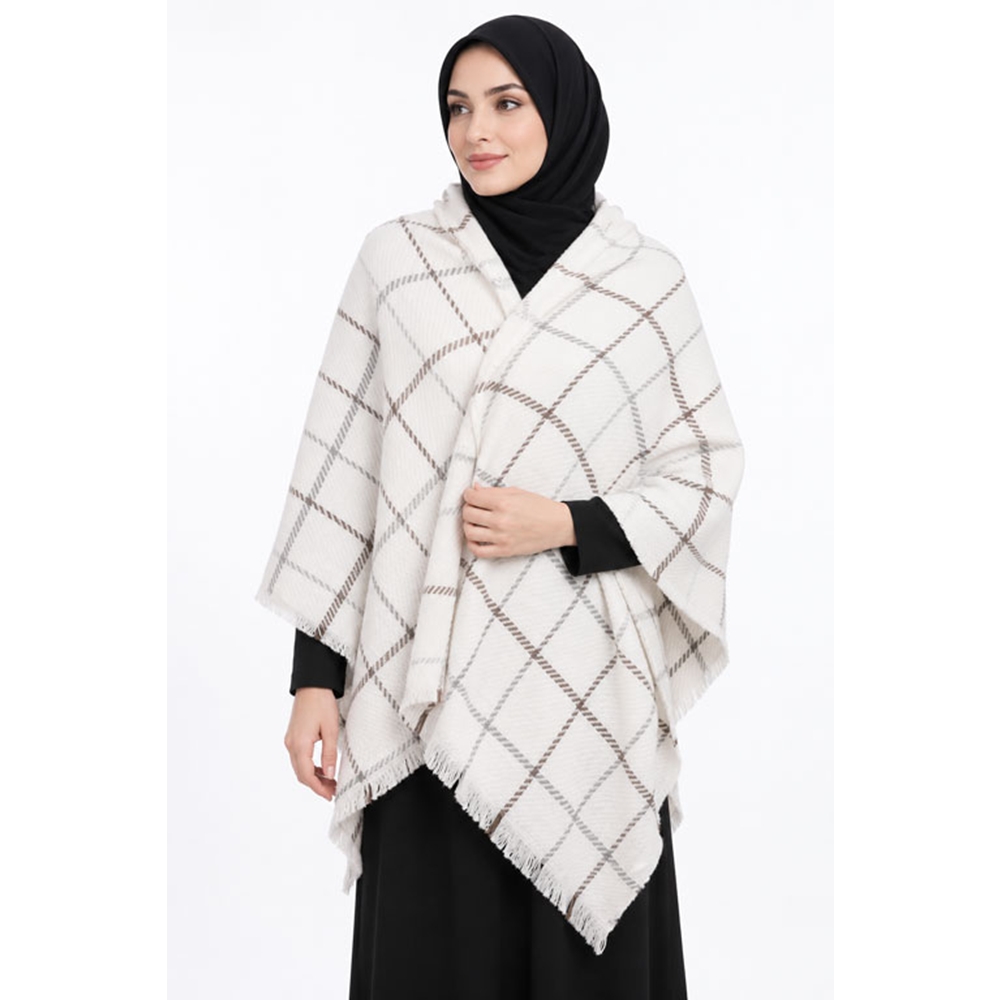 Zara Desenli Omuz Şalı - Desen-01
