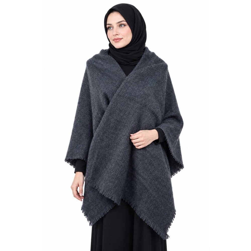 Zara Düz Renk Omuz Şalı - Desen-01