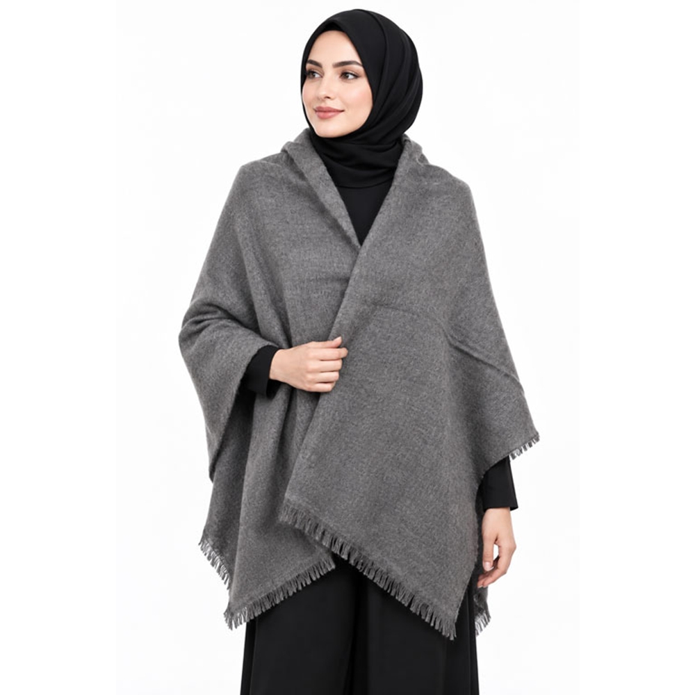 Zara Düz Renk Omuz Şalı - Desen-01