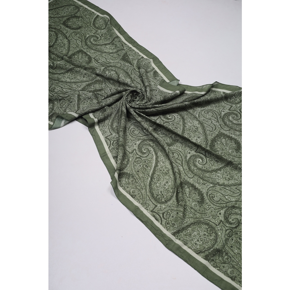 Scarfella Desenli Premium Bambu Kraş Şal - Desen-12