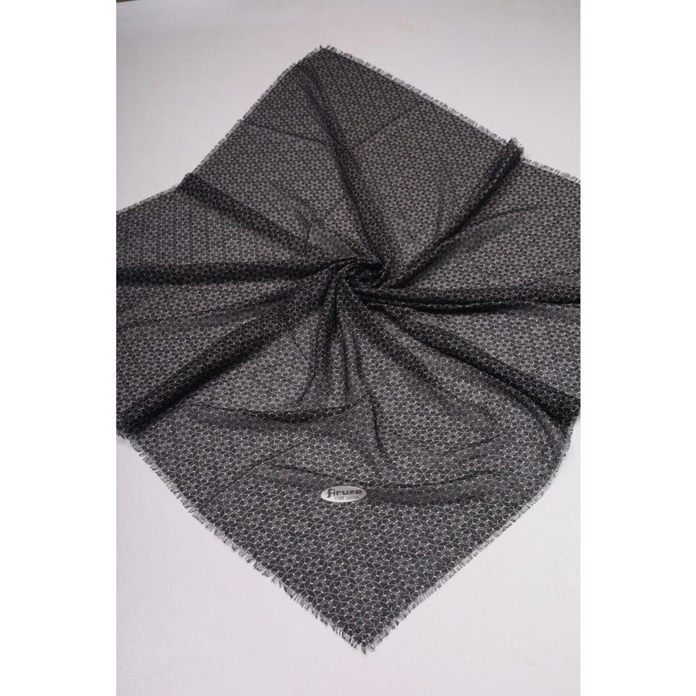 Firuze Desenli 110 cm Sökme Tülbent - Desen-01