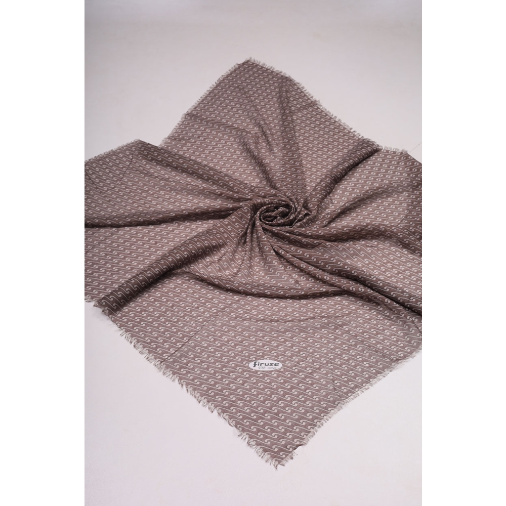 Firuze Desenli 110 cm Sökme Tülbent - Desen-02