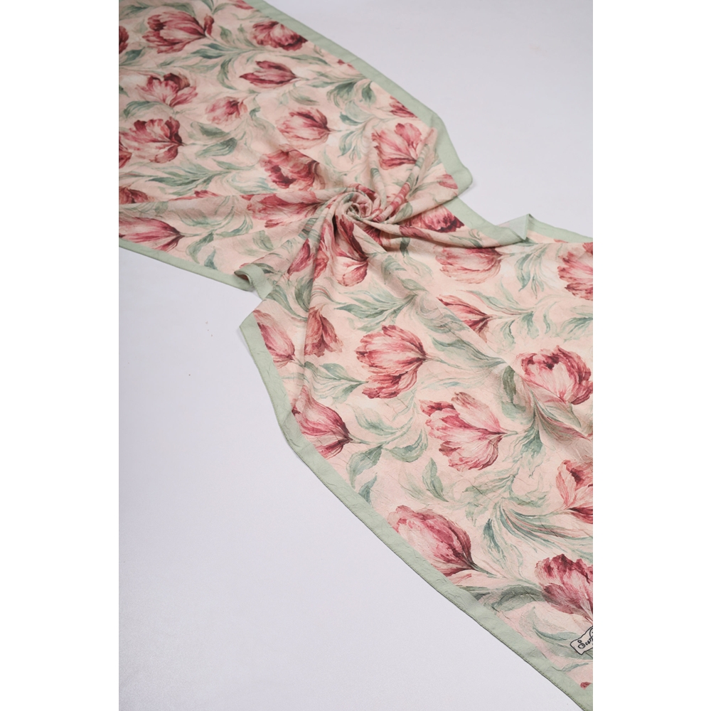 Scarfella Desenli Bambu Kraş Şal - Desen-25