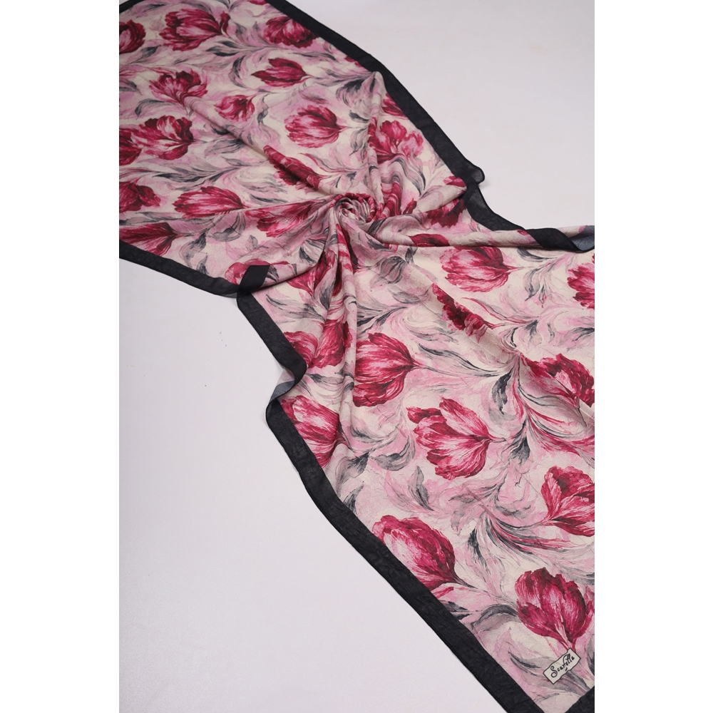 Scarfella Desenli Bambu Kraş Şal - Desen-25