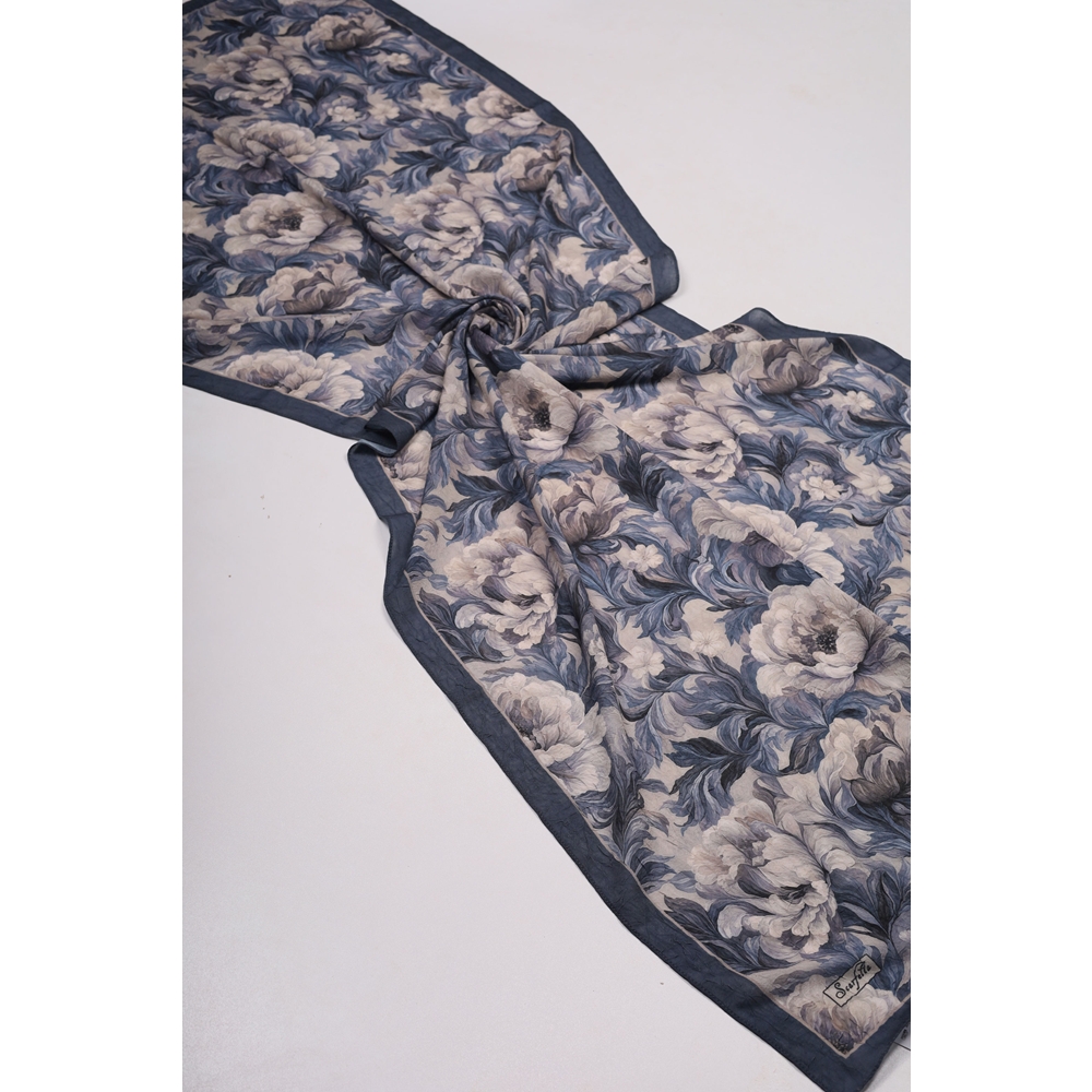 Scarfella Desenli Bambu Kraş Şal - Desen-26