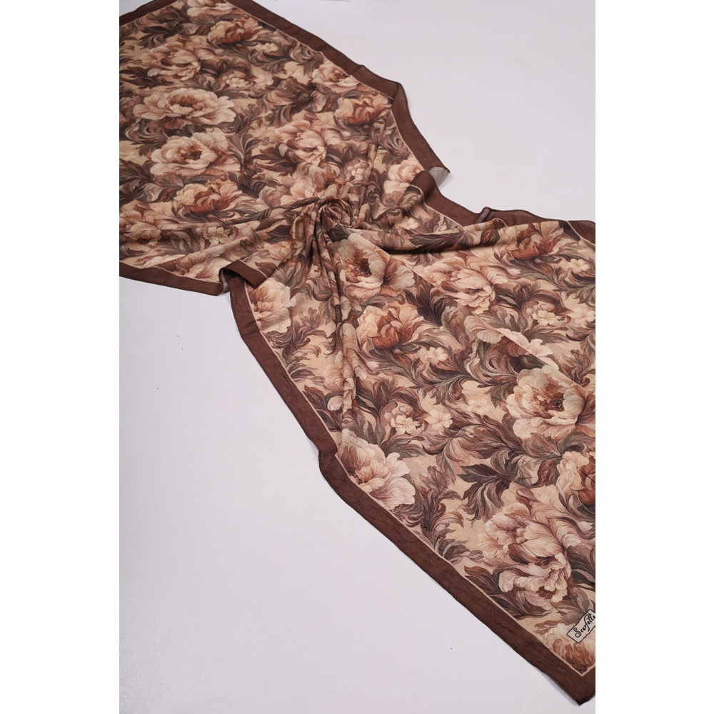 Scarfella Desenli Bambu Kraş Şal - Desen-26