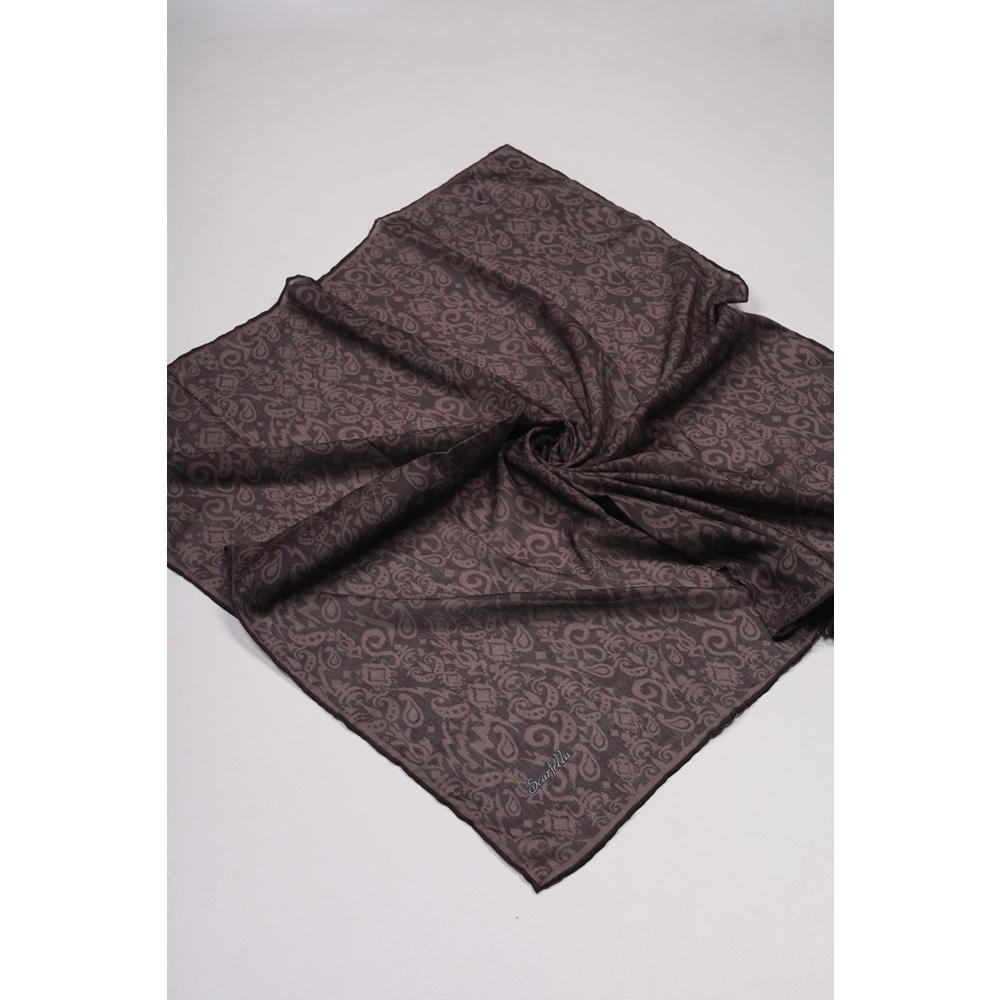 Scarfella Soft El Dikişli Eylül Eşarp - Desen-85