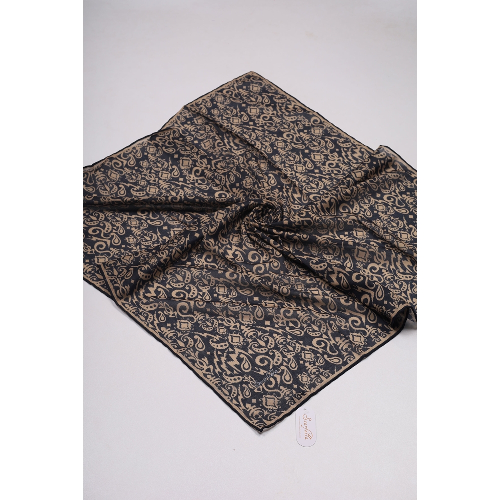 Scarfella Soft El Dikişli Eylül Eşarp - Desen-85