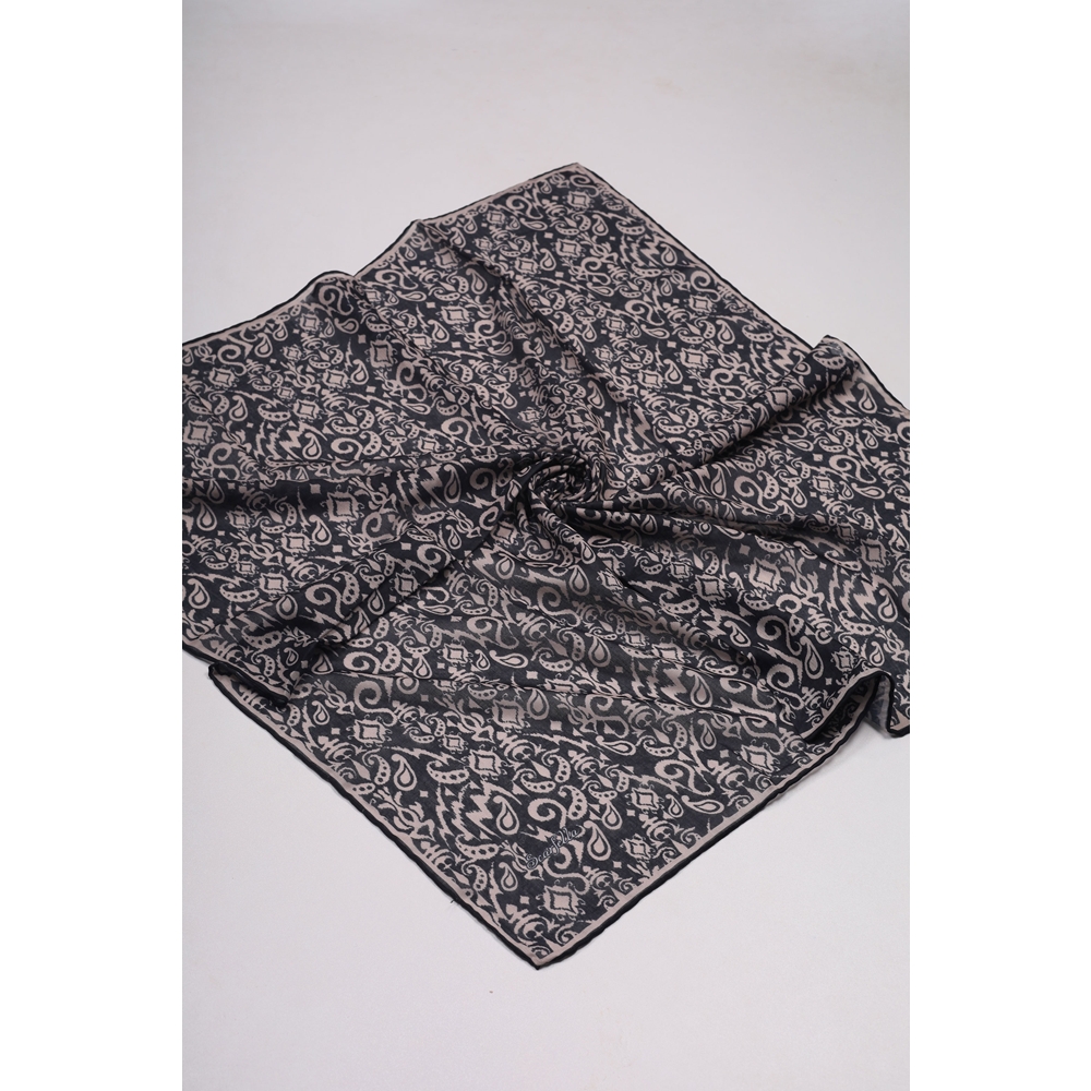 Scarfella Soft El Dikişli Eylül Eşarp - Desen-85