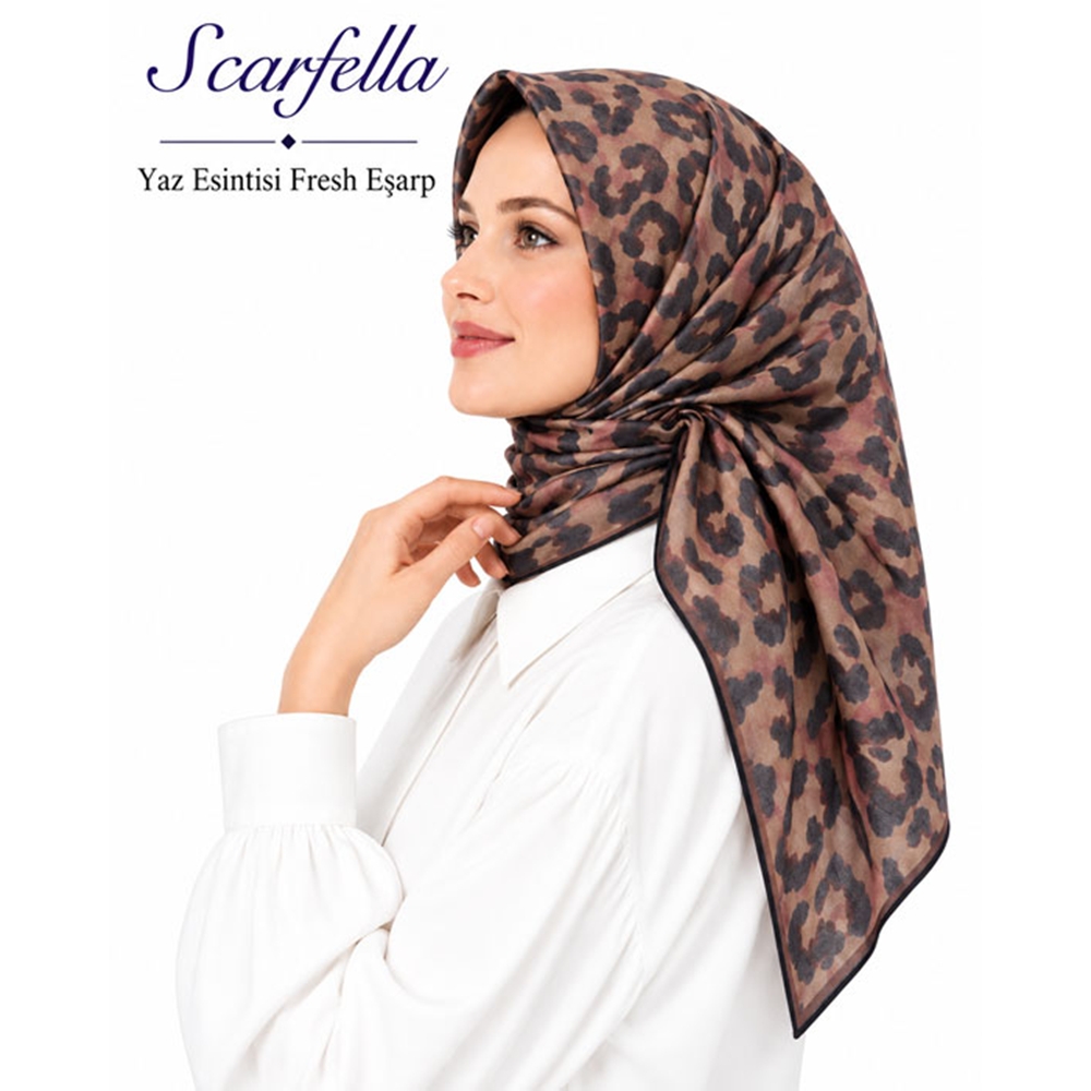 Scarfella Yaz Esintisi Fresh Eşarp - Desen-140