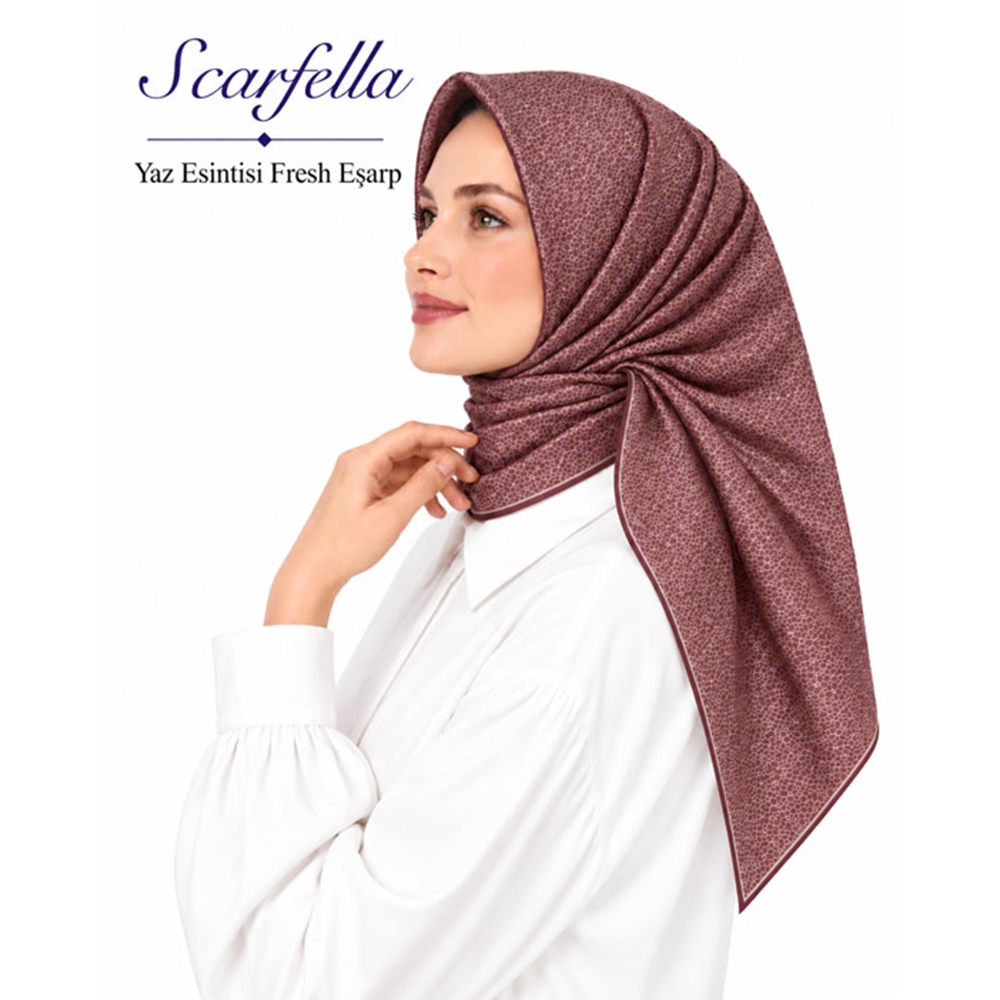 Scarfella Yaz Esintisi Fresh Eşarp - Desen-142